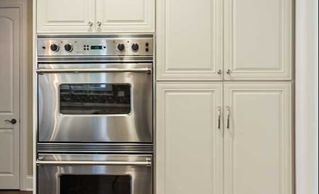 stacked convection over with a proofing drawer for the home chef or baker